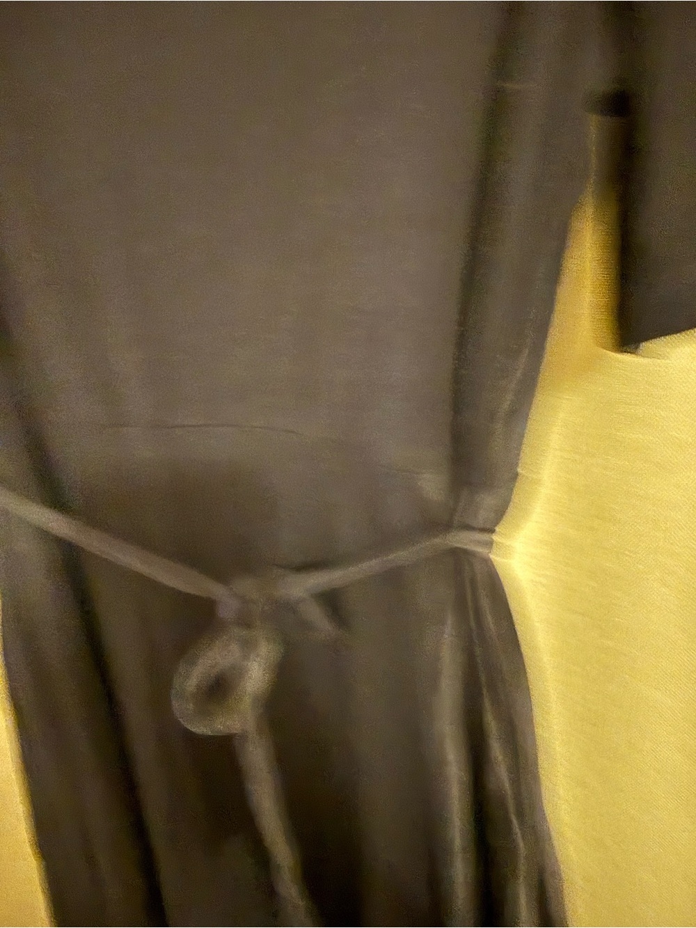 Boden Women's Navy Blue V-Neck Jersey Knit Maxi Dress with Tie Waist 10 - Picture 3 of 4